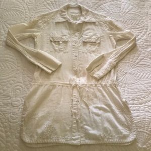 Da-Nang white beach cover up